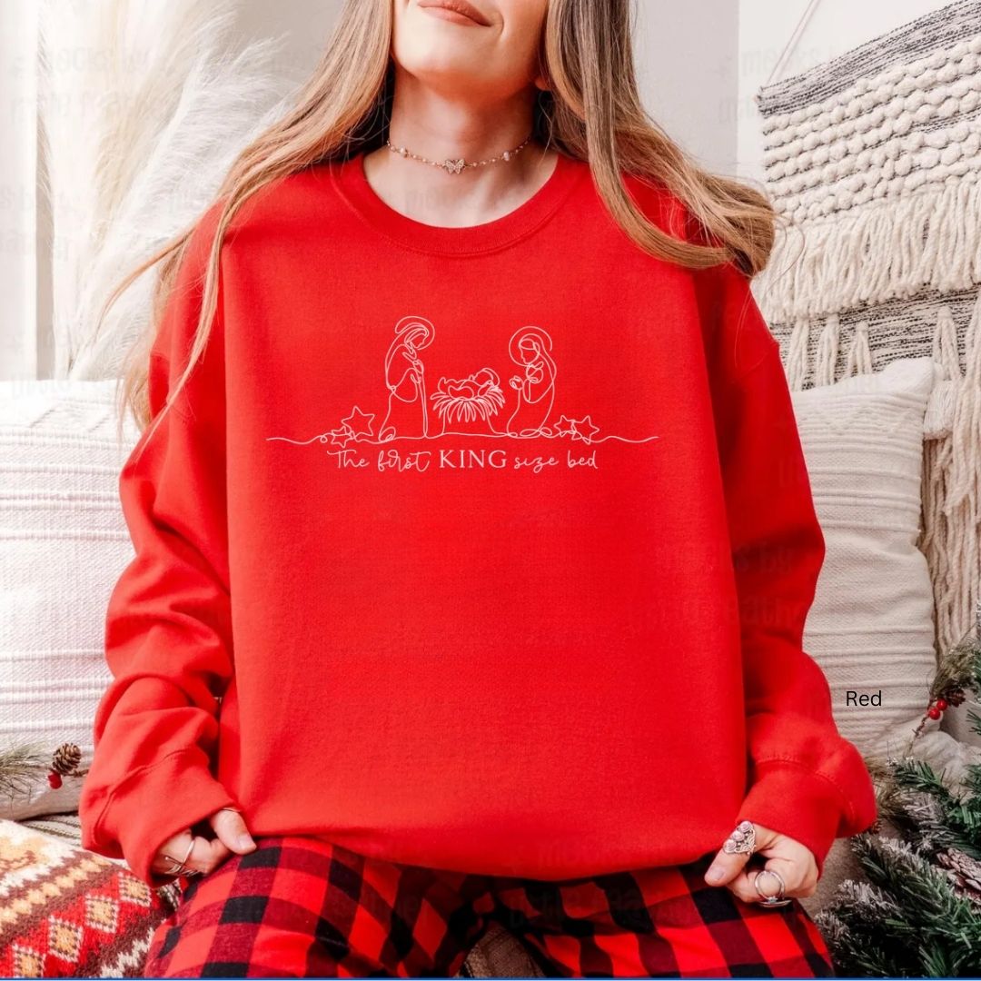 Nativity King Sweatshirt