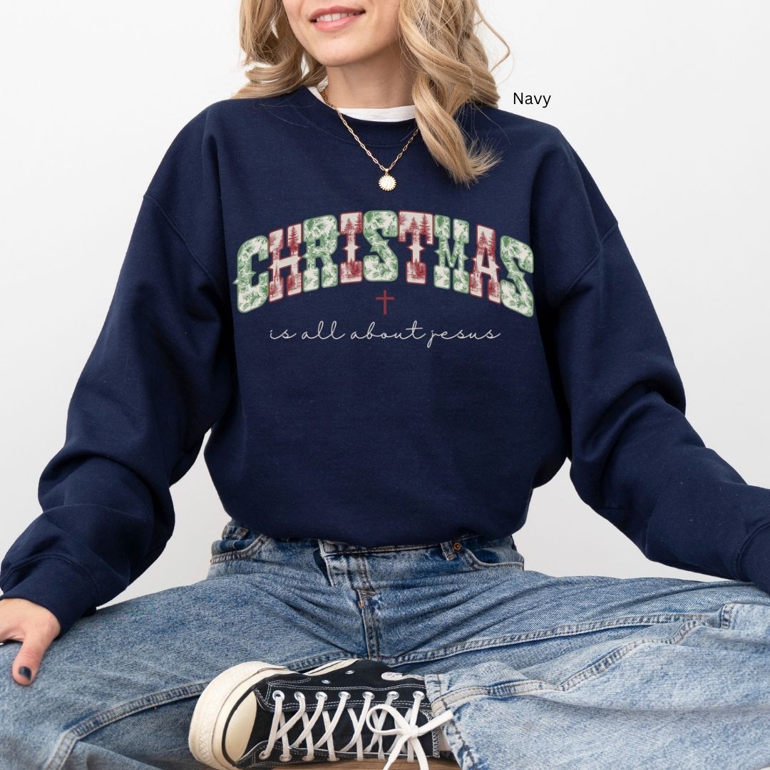 Christmas Jesus Sweatshirt