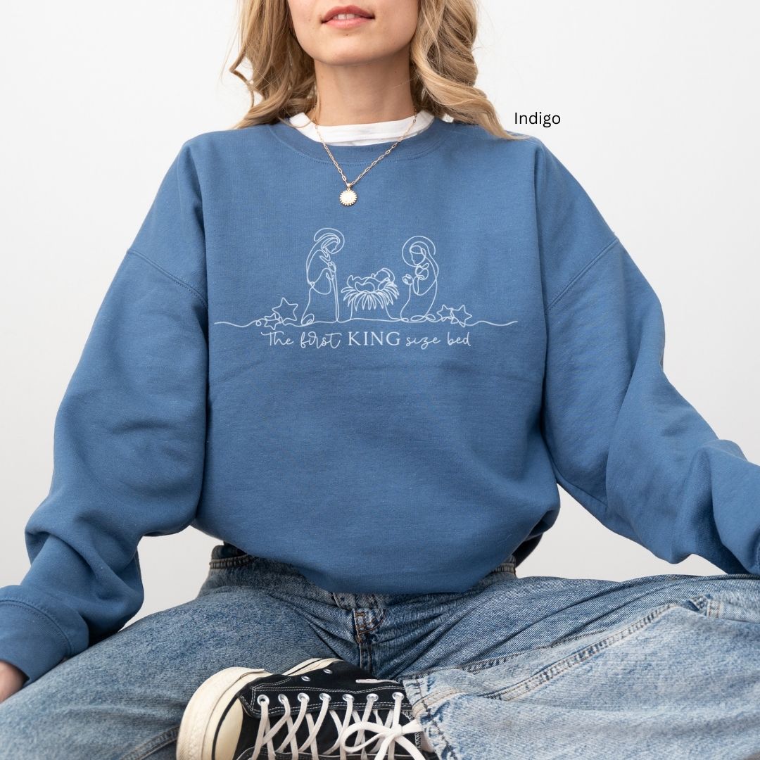 Nativity King Sweatshirt