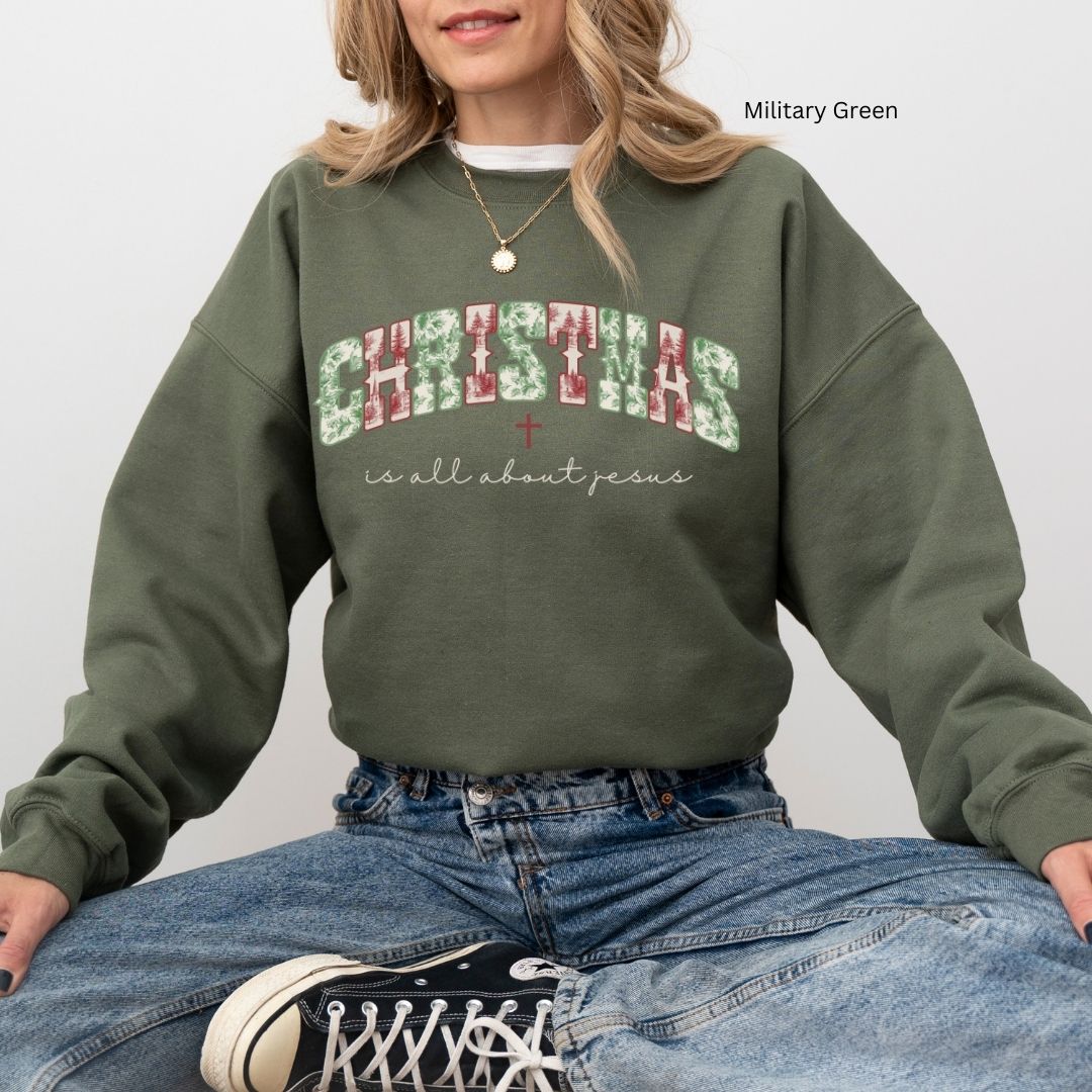 Christmas Jesus Sweatshirt