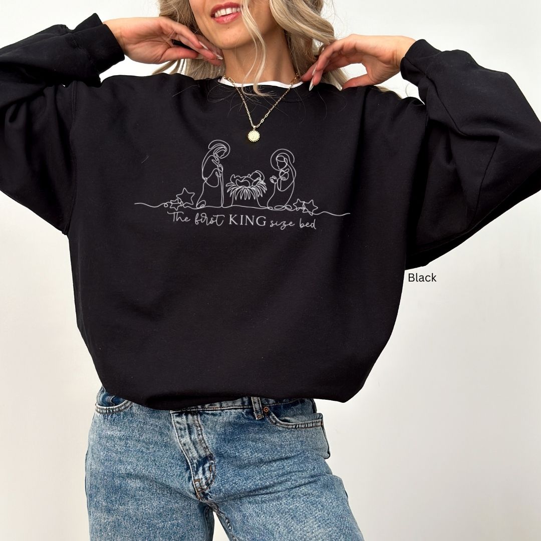 Nativity King Sweatshirt