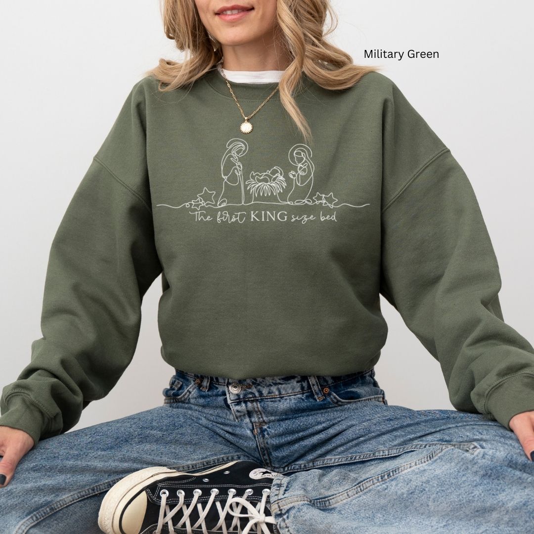 Nativity King Sweatshirt