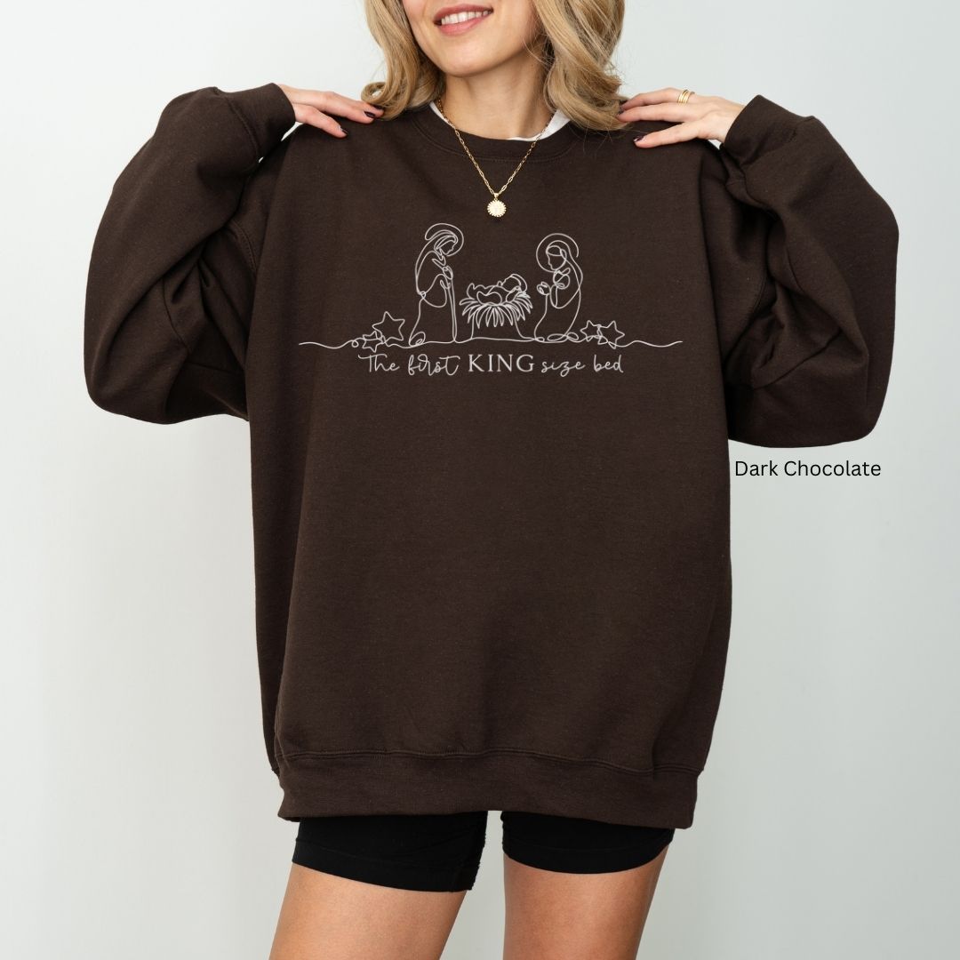 Nativity King Sweatshirt