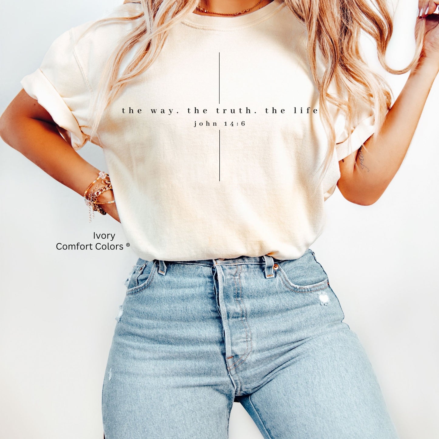 The Way The Truth The Life Minimalist Tshirt