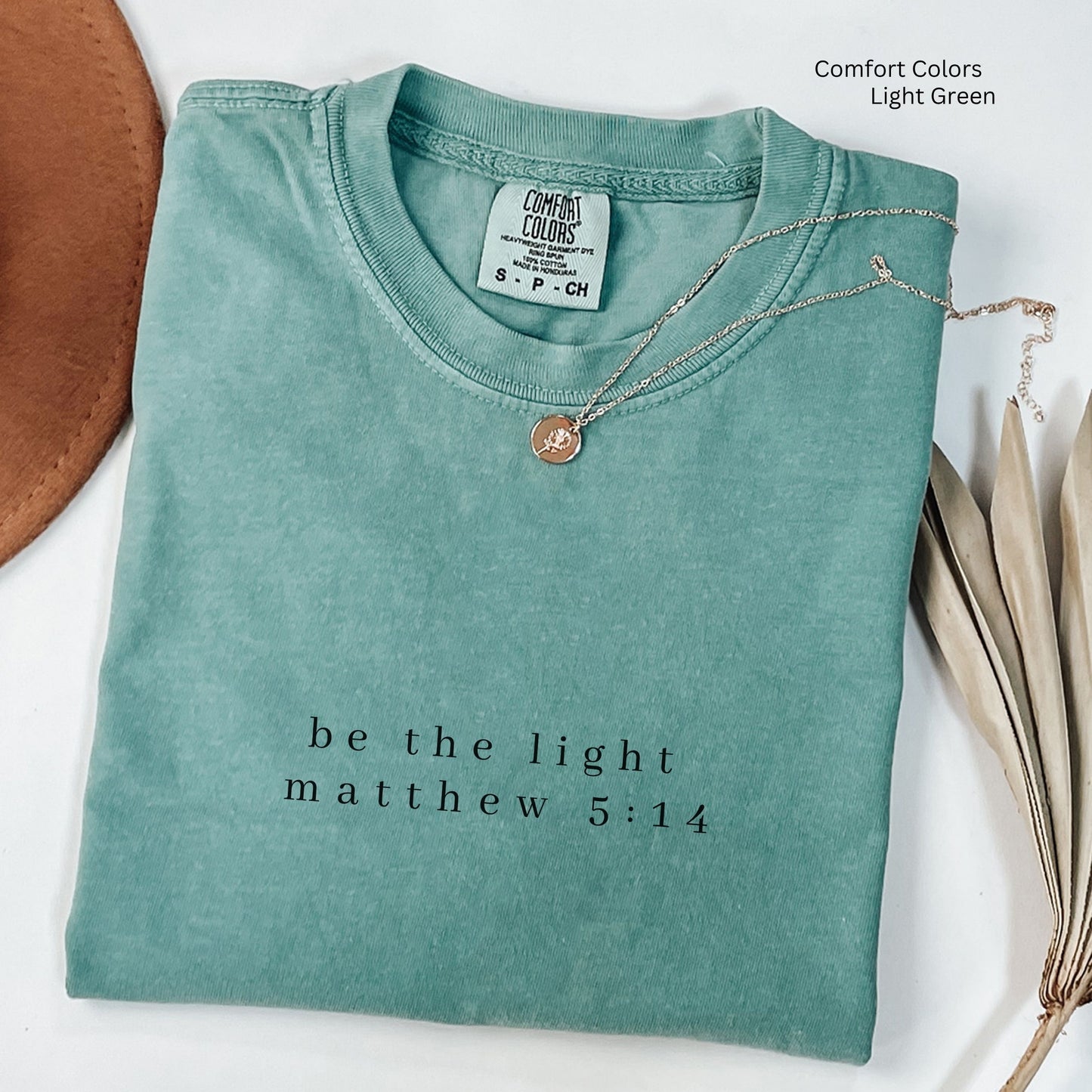 Be The Light Minimalist Unisex Tshirt