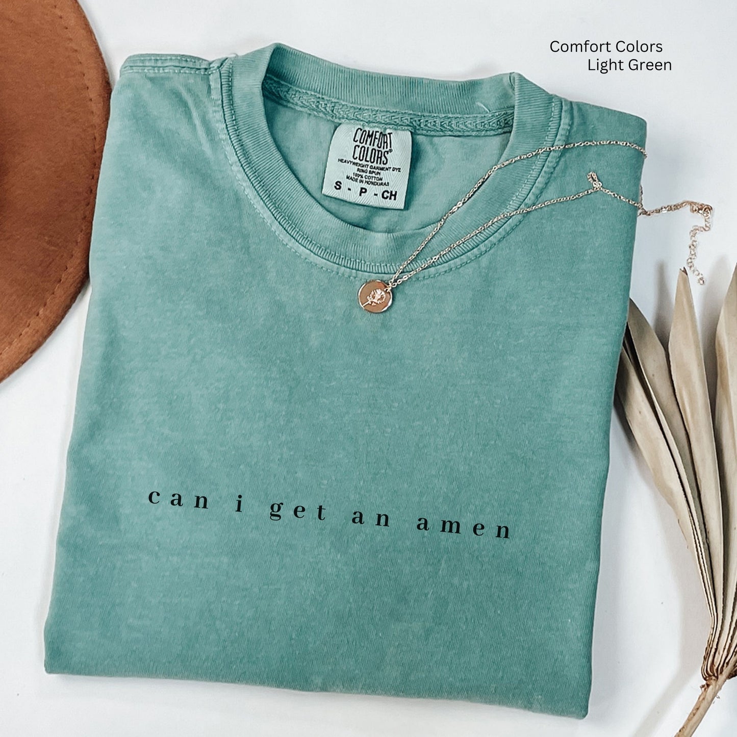 Can I Get an Amen Minimalist Unisex Tshirt