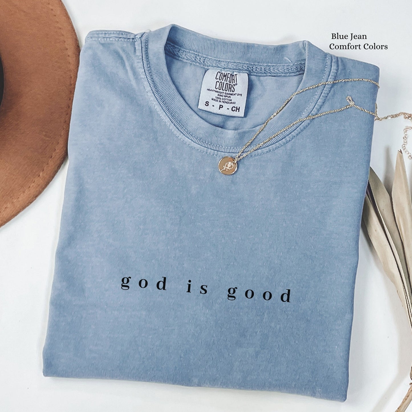 God is Good Minimalist Unisex Tshirt
