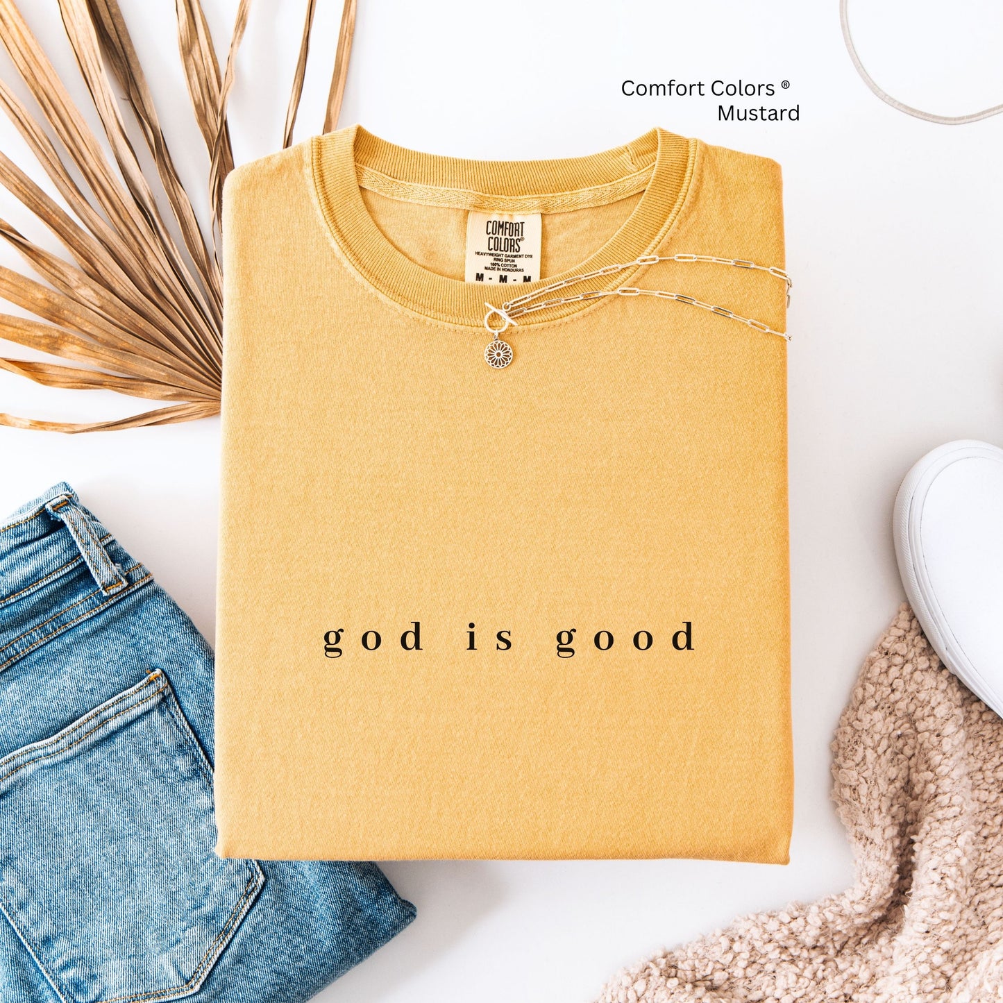 God is Good Minimalist Unisex Tshirt