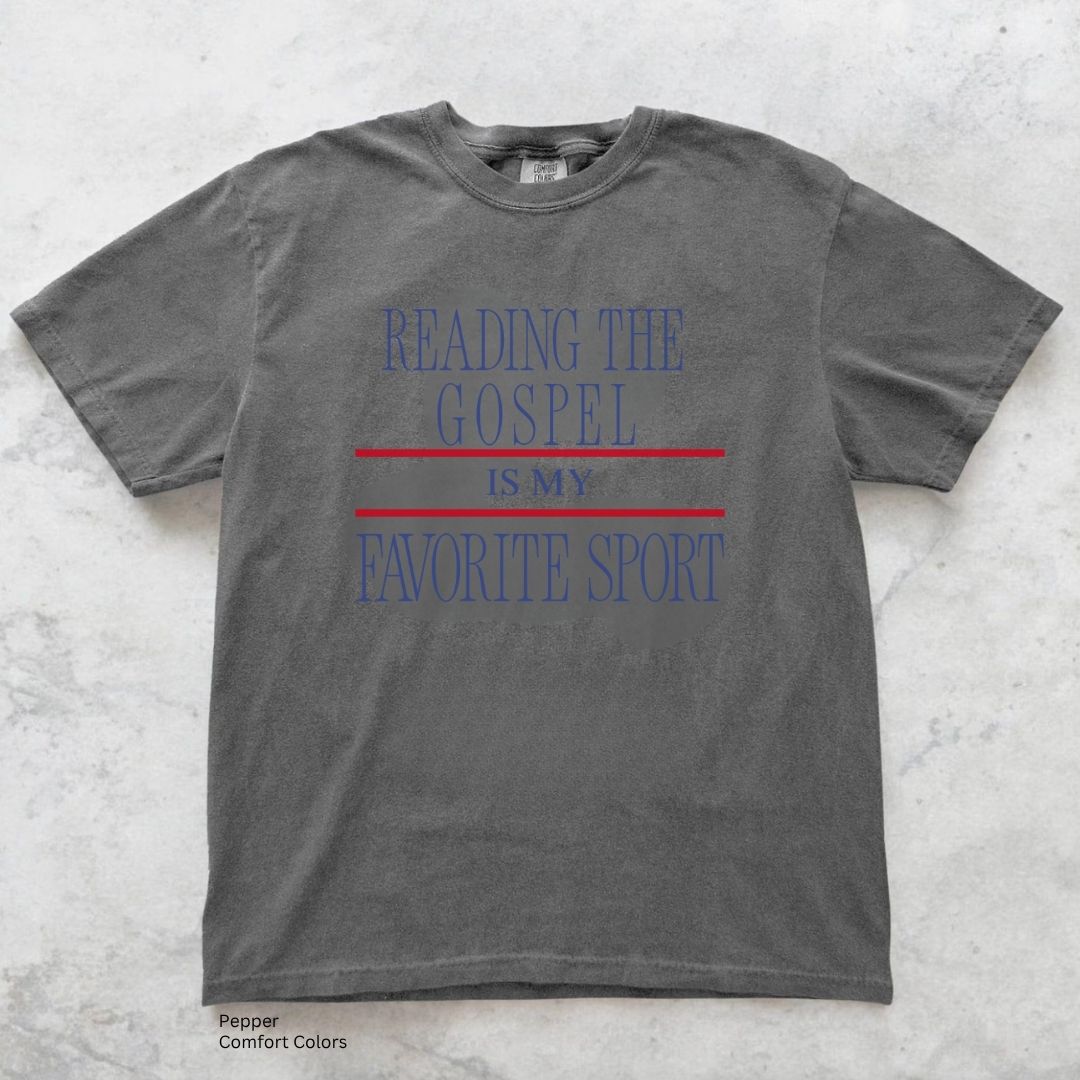 Reading the Gospel Favorite Sport Unisex T-shirt