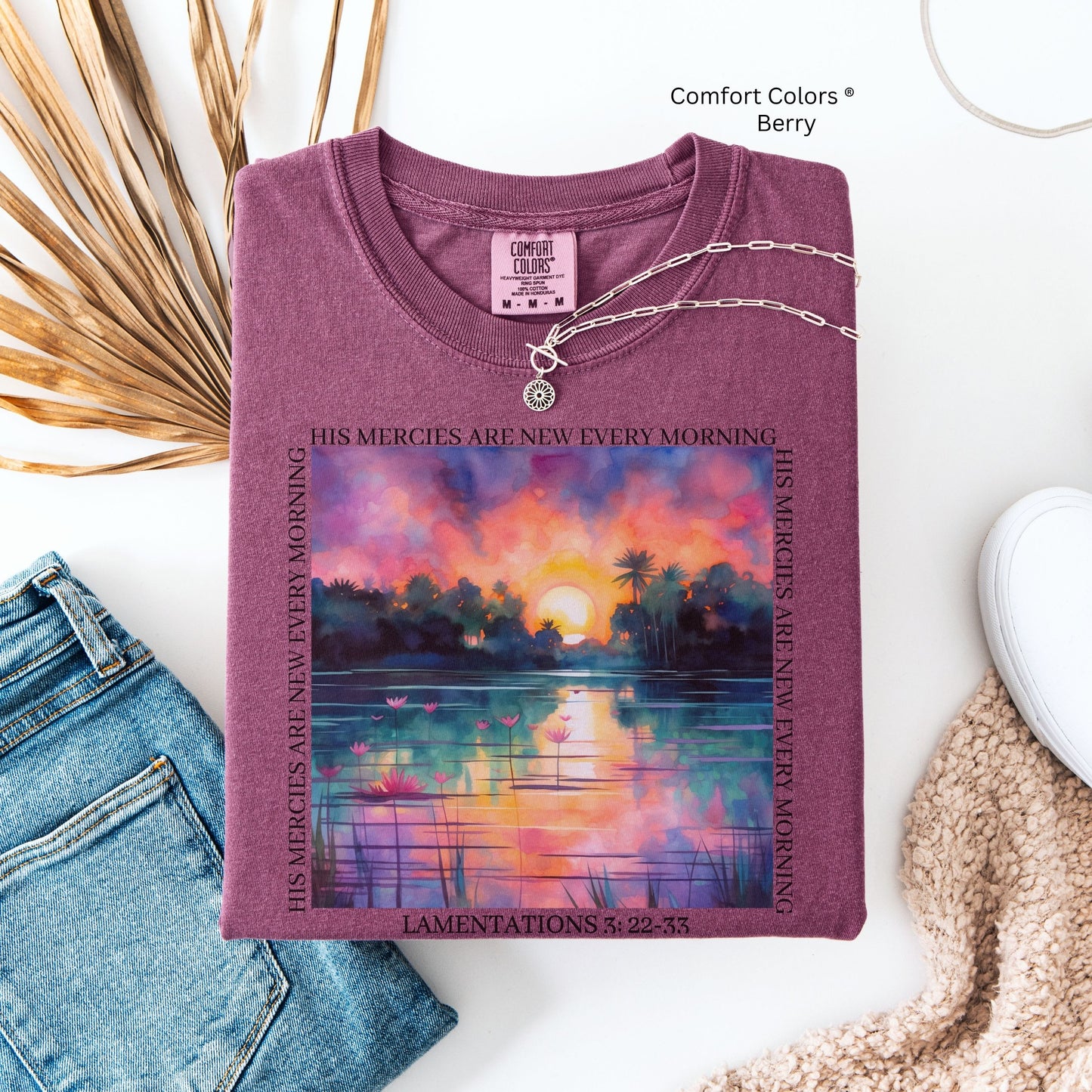 His Mercies Are New Unisex Tshirt