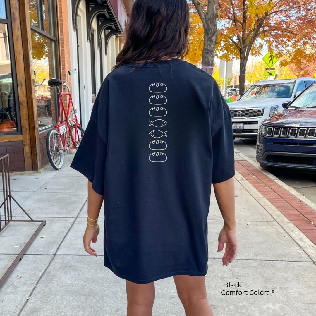 2 Fish 5 Loaves Unisex Tshirt