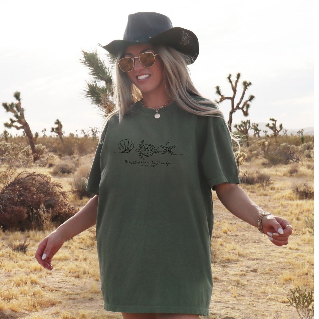 Be Still Ocean Unisex Tshirt