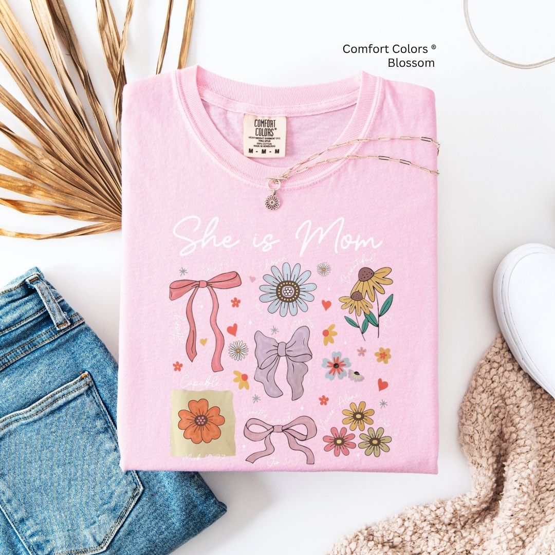 She is Mom Unisex Tshirt