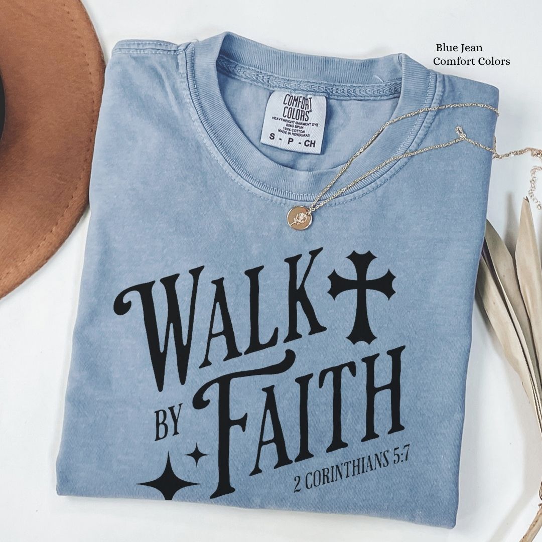 Walk by Faith Unisex Tshirt