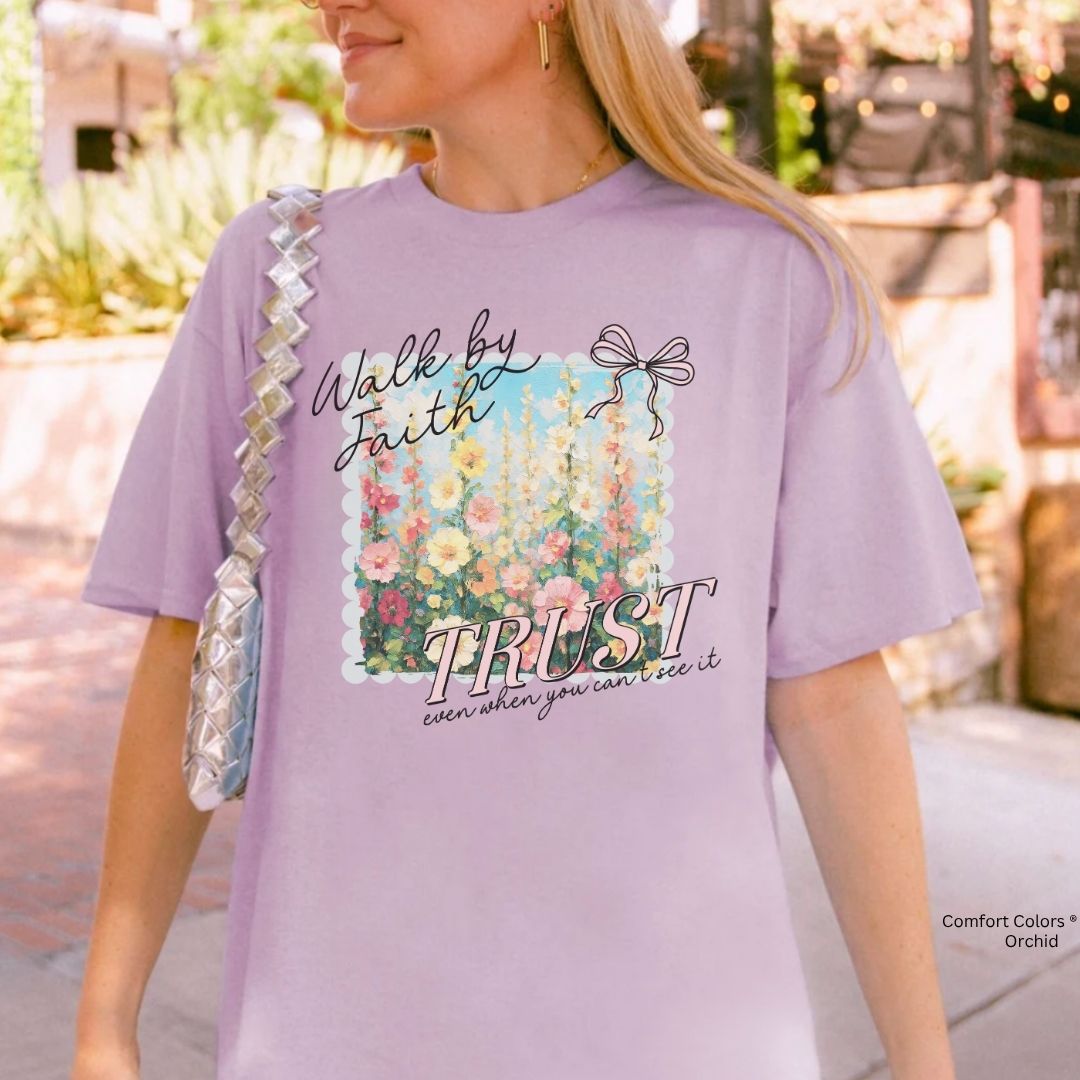 Walk by Faith Unisex Tshirt