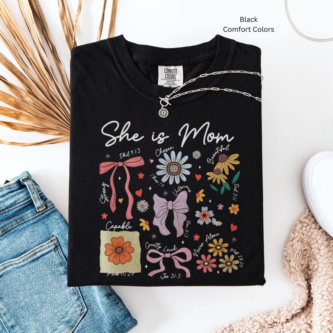 She is Mom Unisex Tshirt