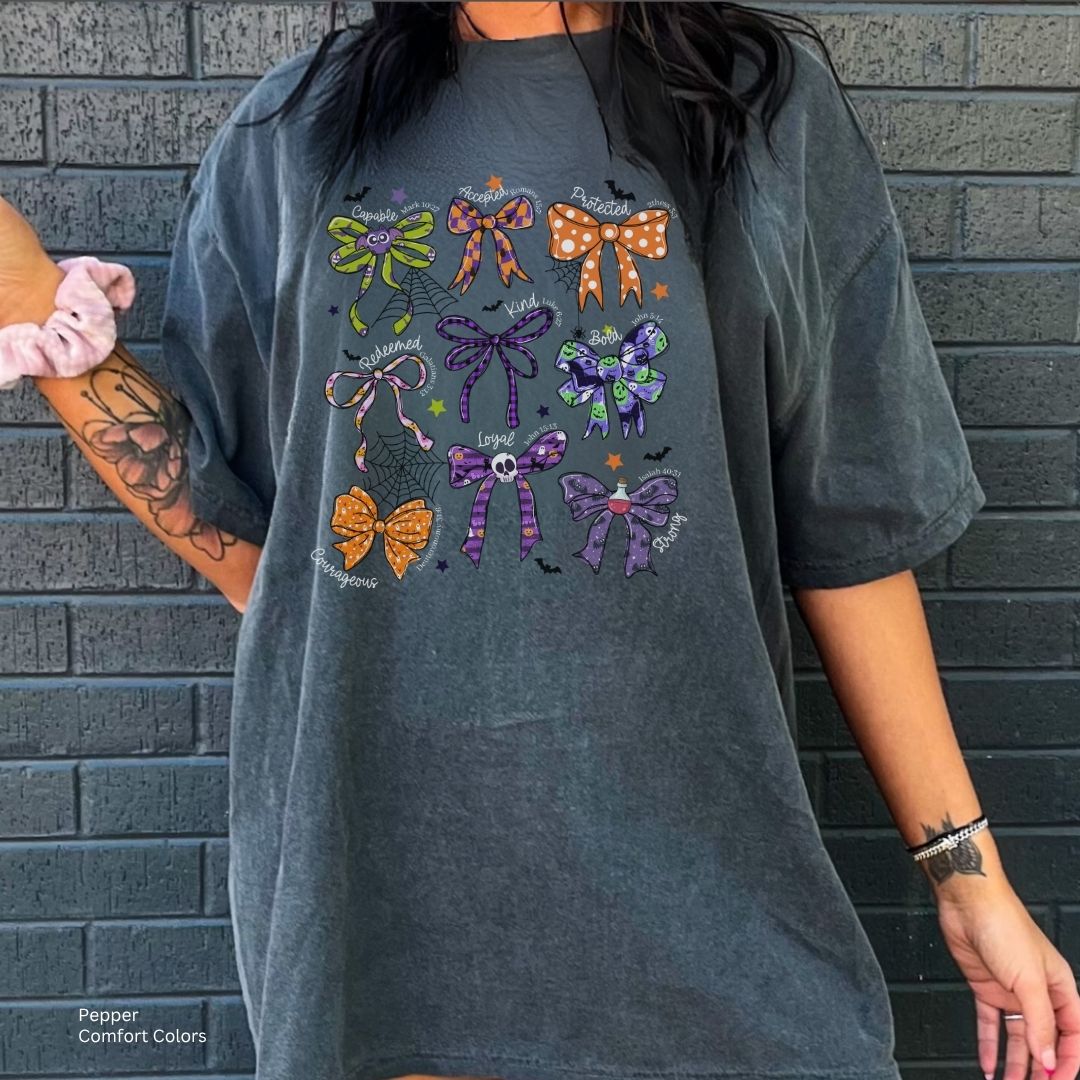 Halloween Christian Bows T-Shirt