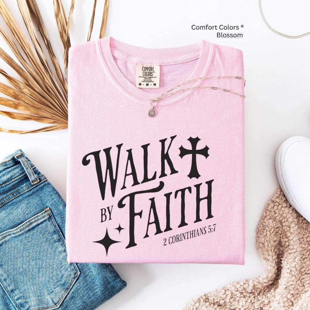 Walk by Faith Unisex Tshirt