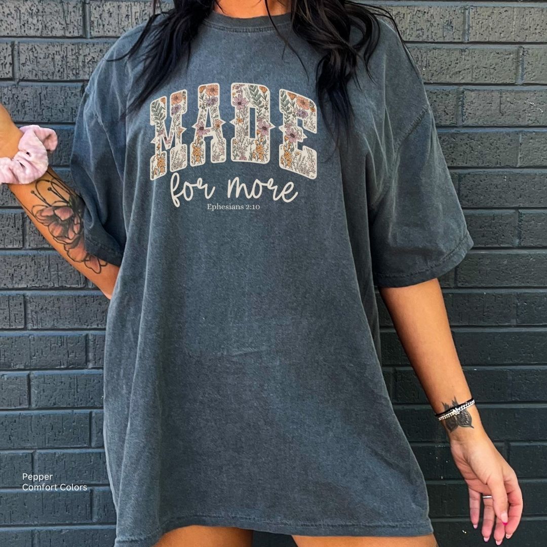 Made for More β Boho Floral Faith Tee Unisex Shirt