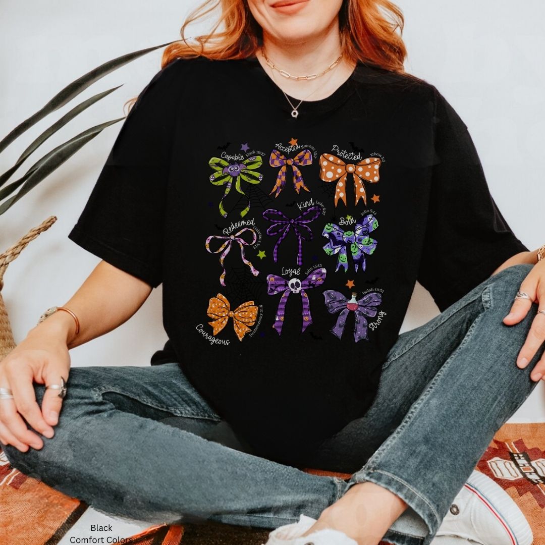 Halloween Christian Bows T-Shirt