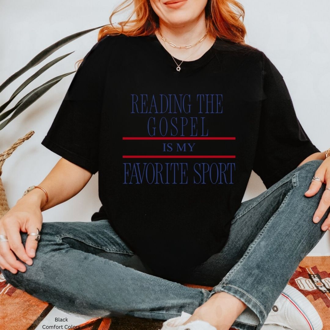 Reading the Gospel Favorite Sport Unisex T-shirt
