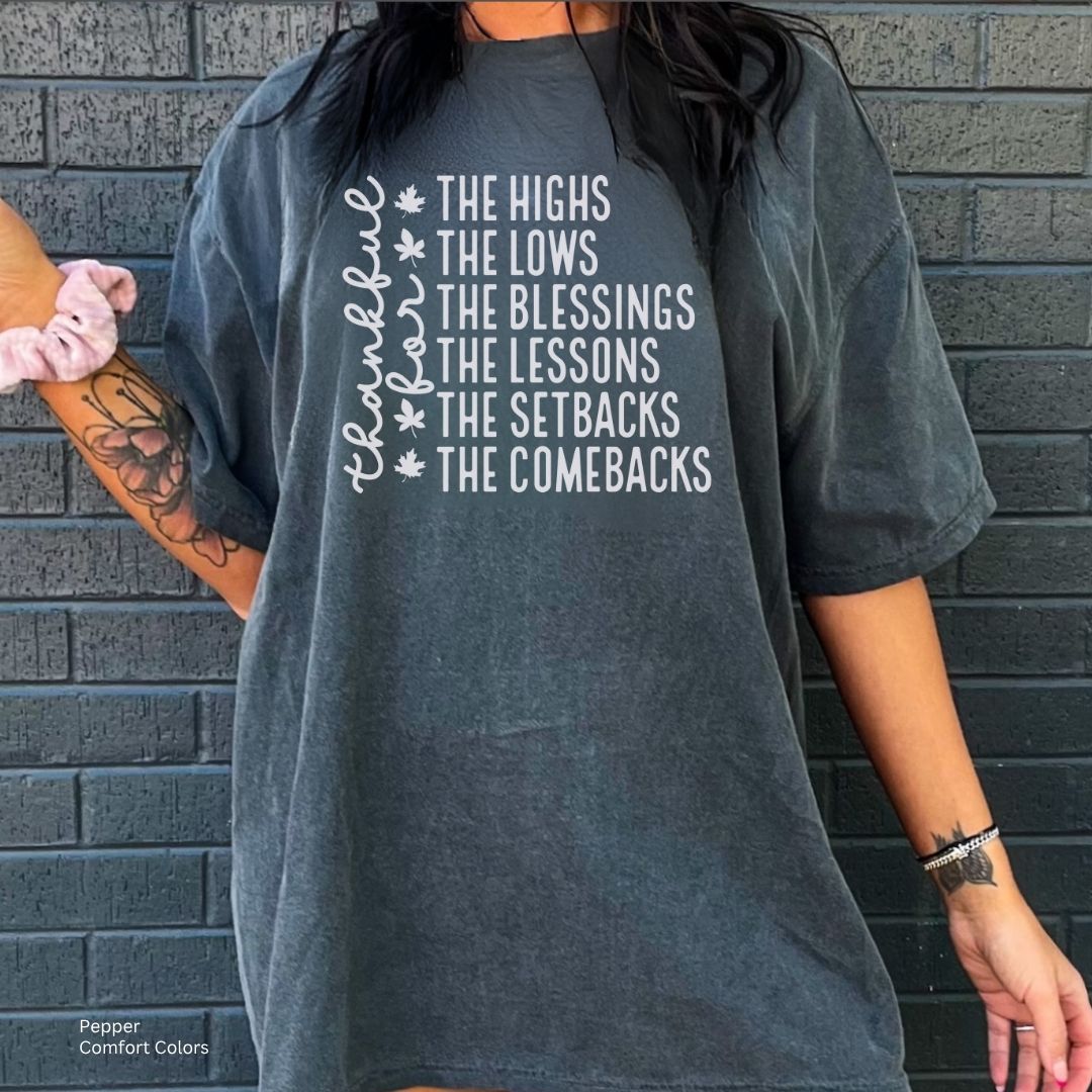 Thankful for Unisex Tshirt