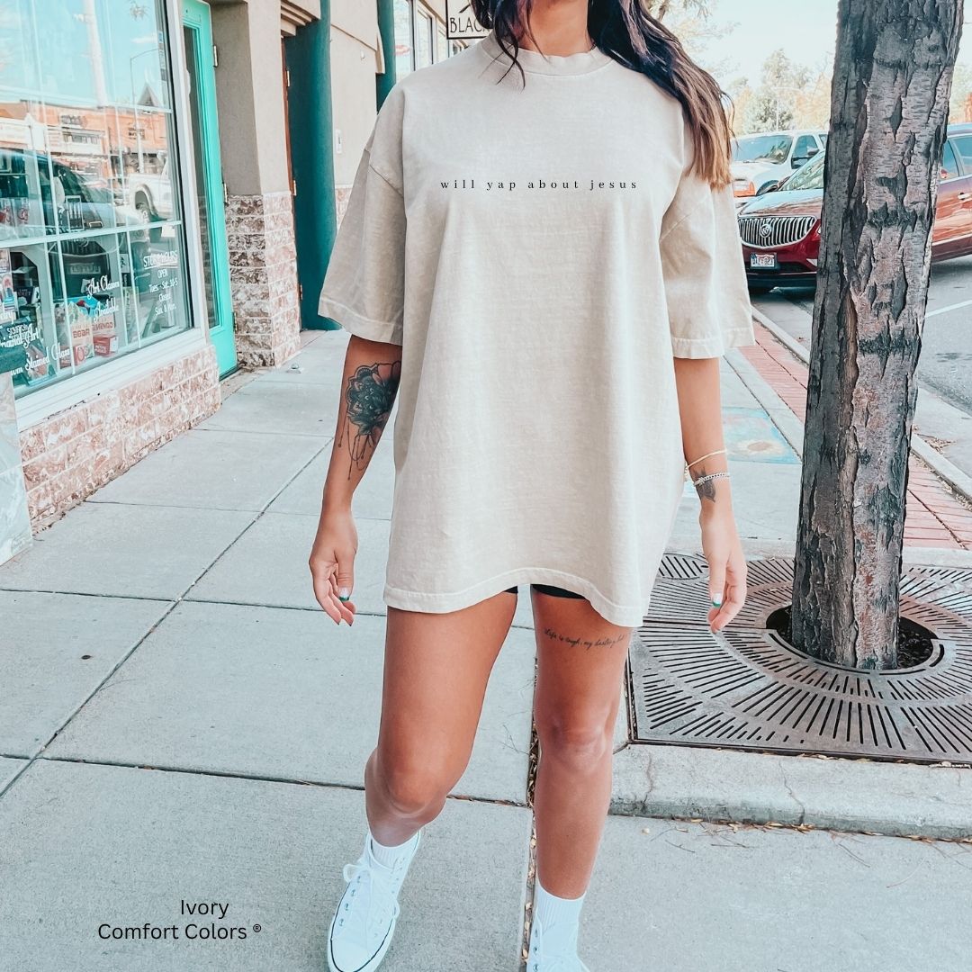 will yap about jesus-Minimalist Unisex T-Shirt