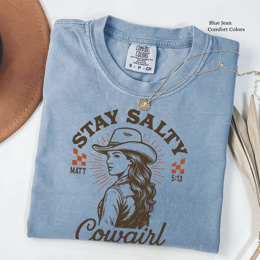Stay Salty Cowgirl Unisex Tshirt
