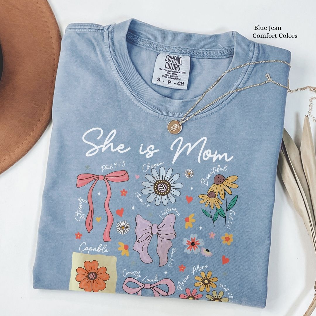 She is Mom Unisex Tshirt