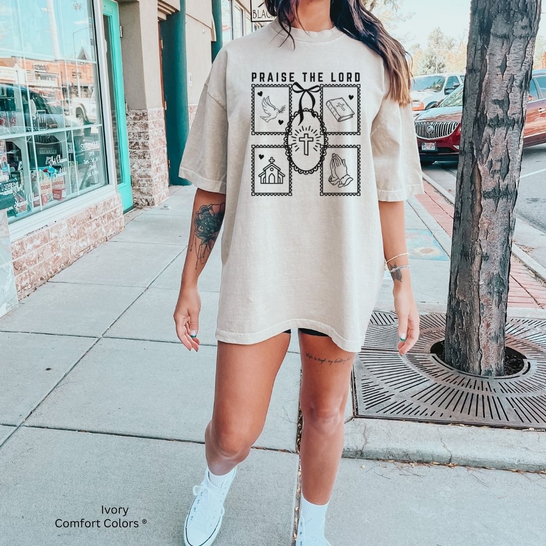 Praise the Lord Stamps Unisex T-shirt