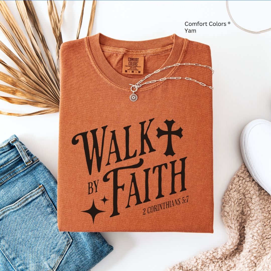Walk by Faith Unisex Tshirt