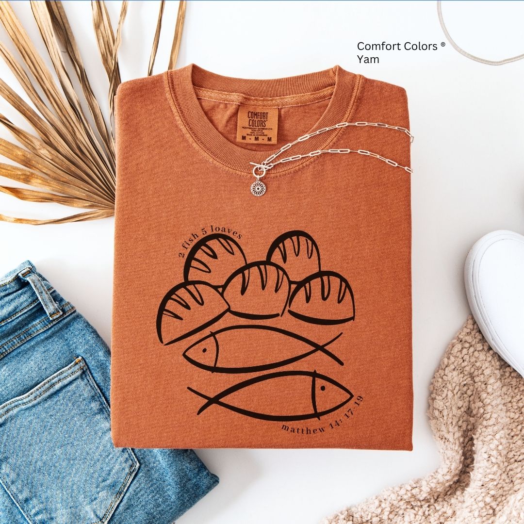 2 Fish 5 Loaves Unisex Tshirt