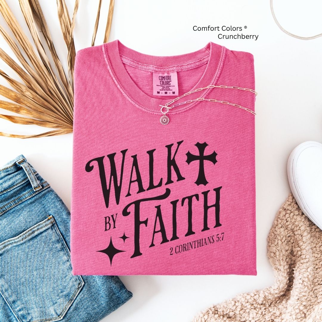 Walk by Faith Unisex Tshirt