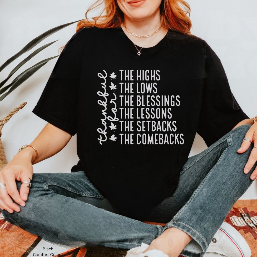 Thankful for Unisex Tshirt