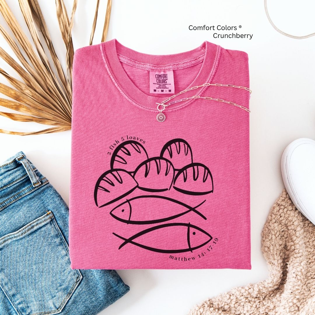 2 Fish 5 Loaves Unisex Tshirt