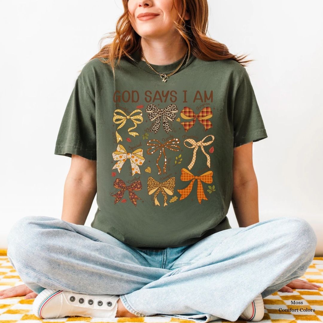 God Says I Am Unisex Tshirt