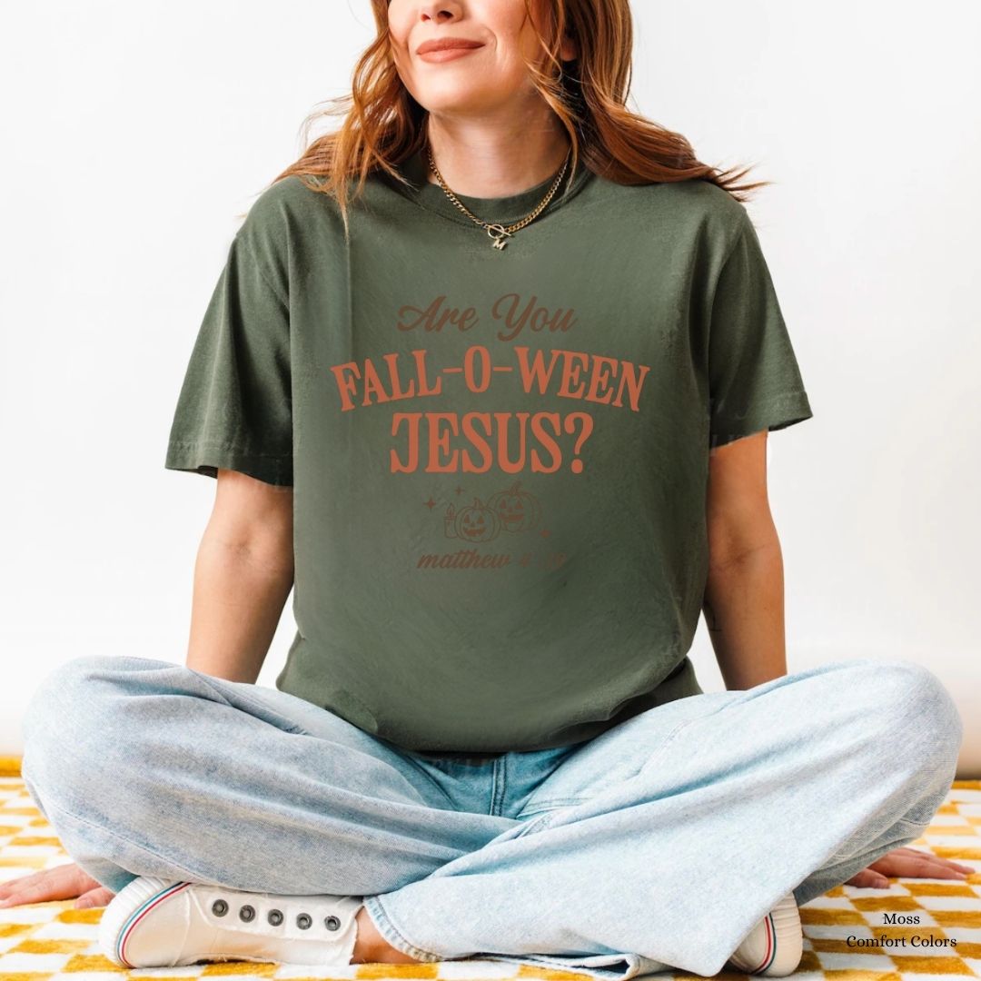 Falloween Jesus Fall Unisex Tshirt