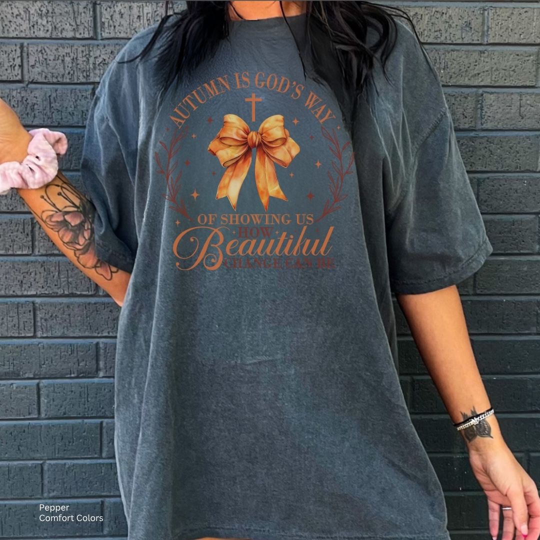 Autumn God's Way Unisex Tshirt