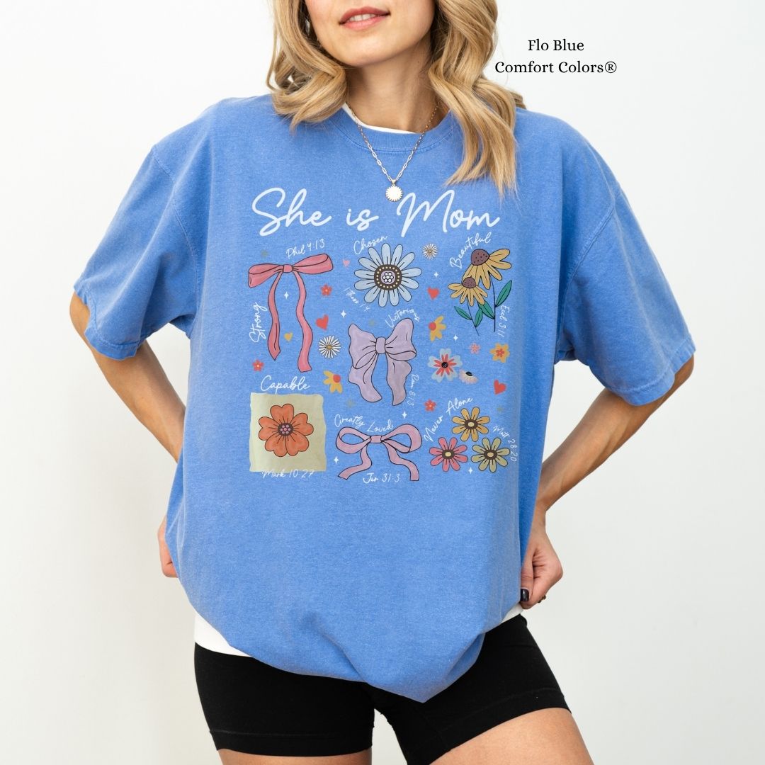 She is Mom Unisex Tshirt