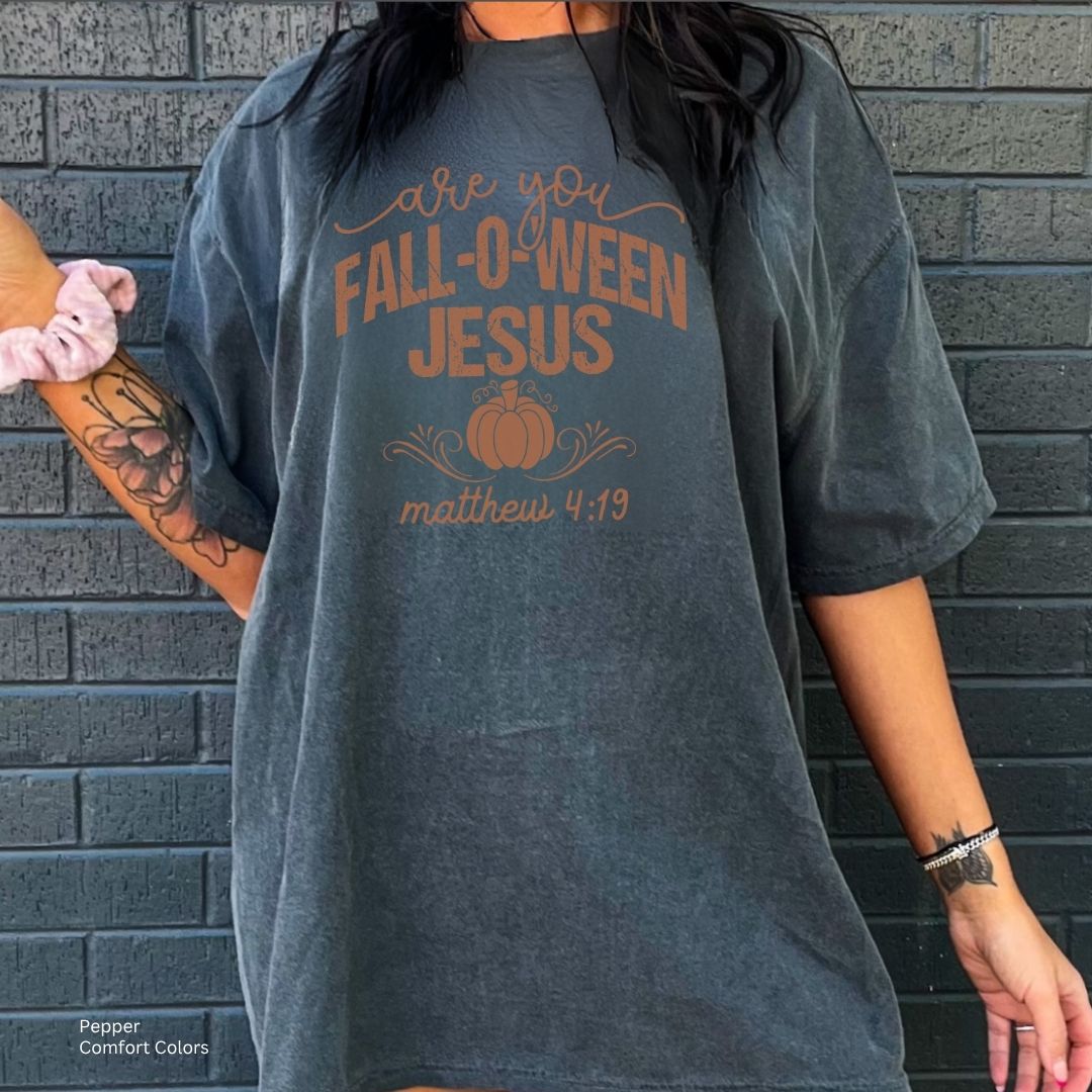 Fall-o-ween Jesus Unisex Tshirt