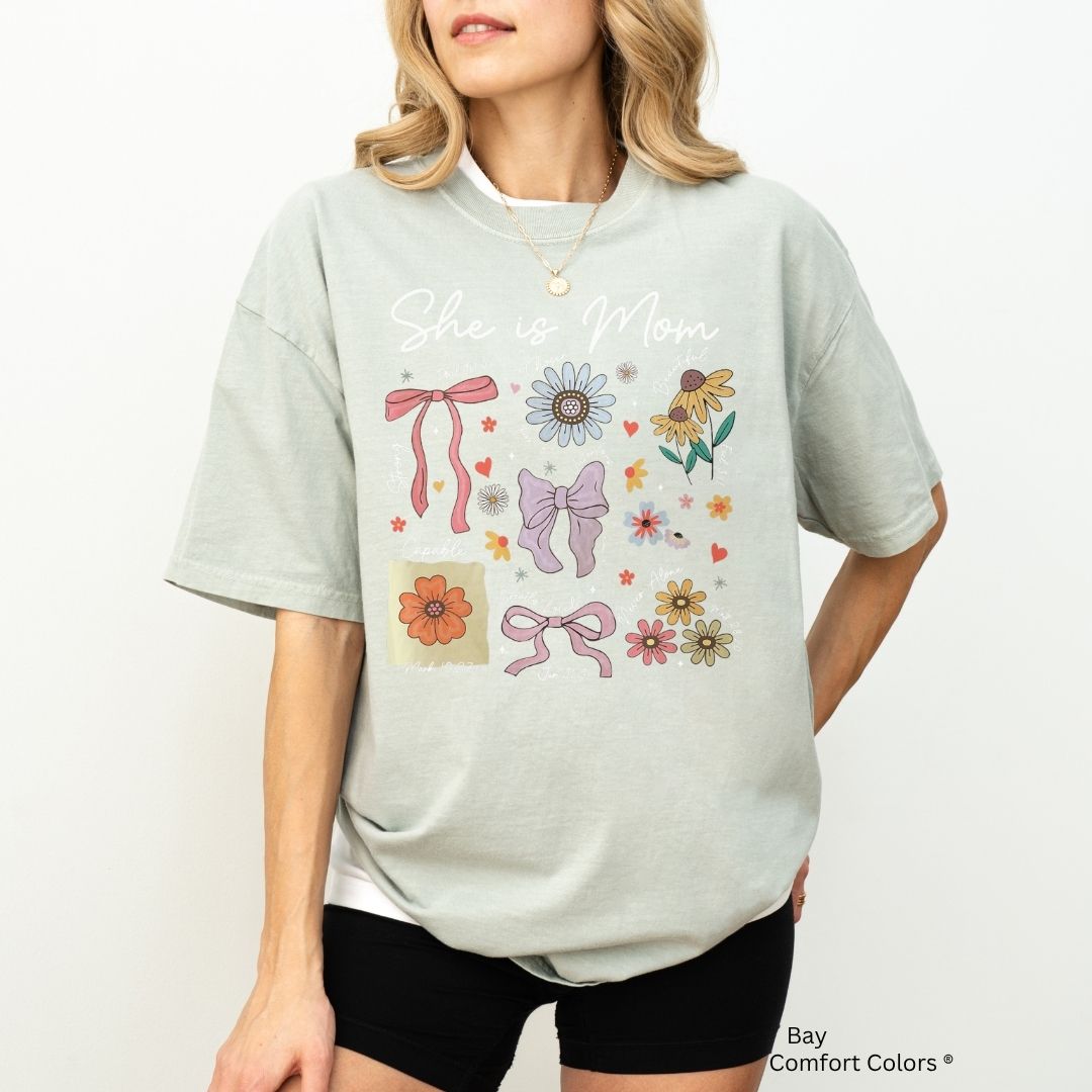 She is Mom Unisex Tshirt