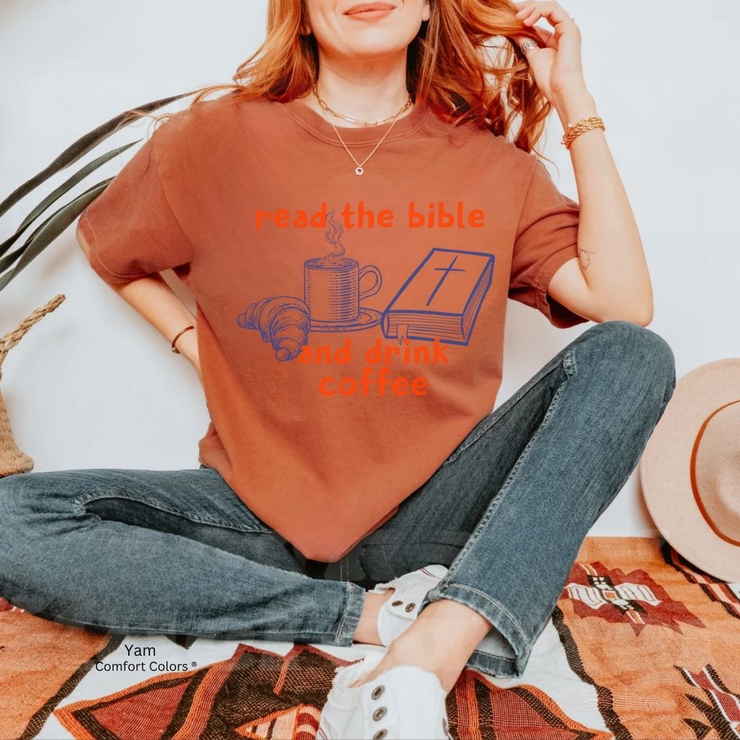 Bible and Coffee Unisex T-shirt