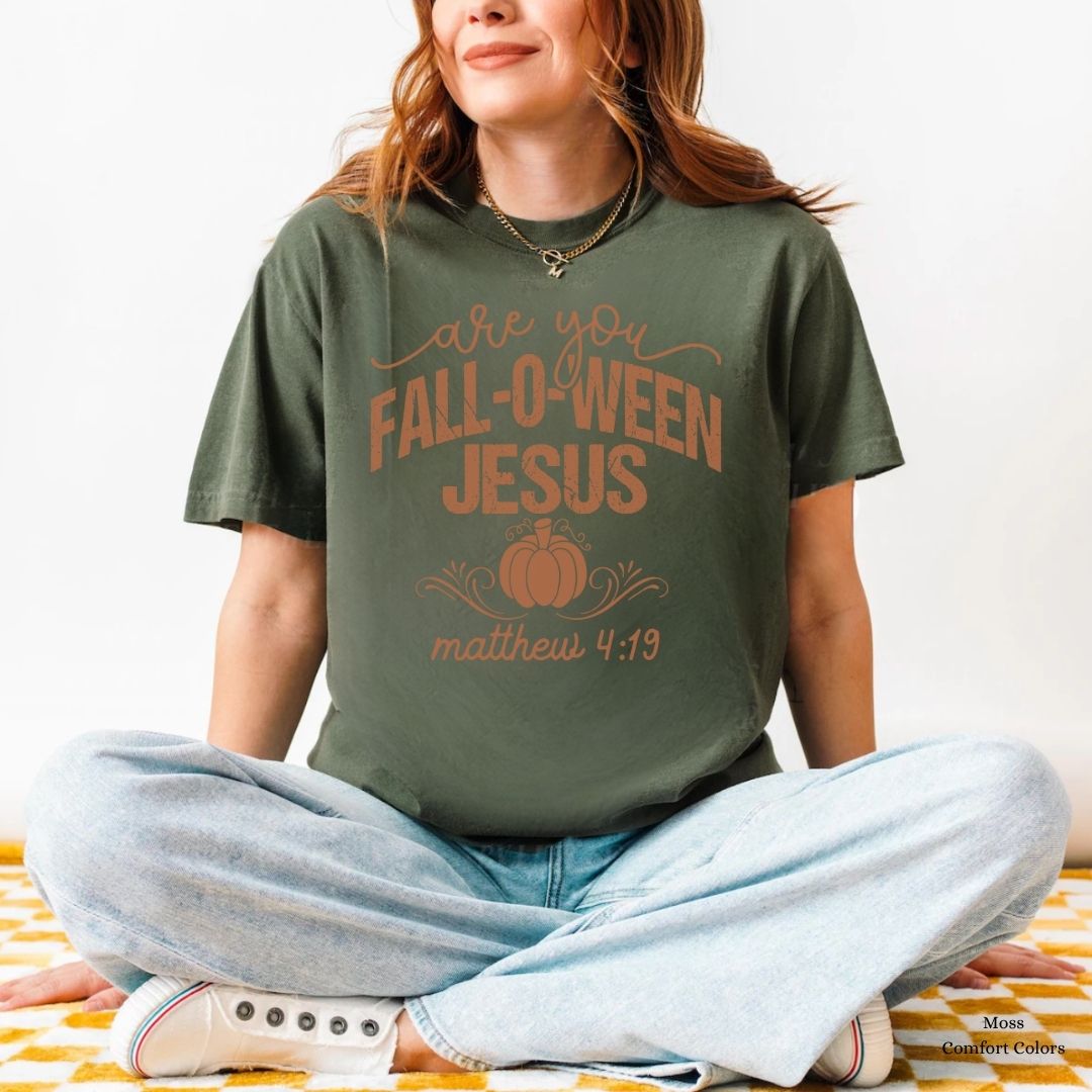 Fall-o-ween Jesus Unisex Tshirt