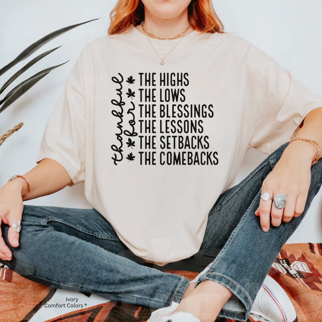 Thankful for Unisex Tshirt