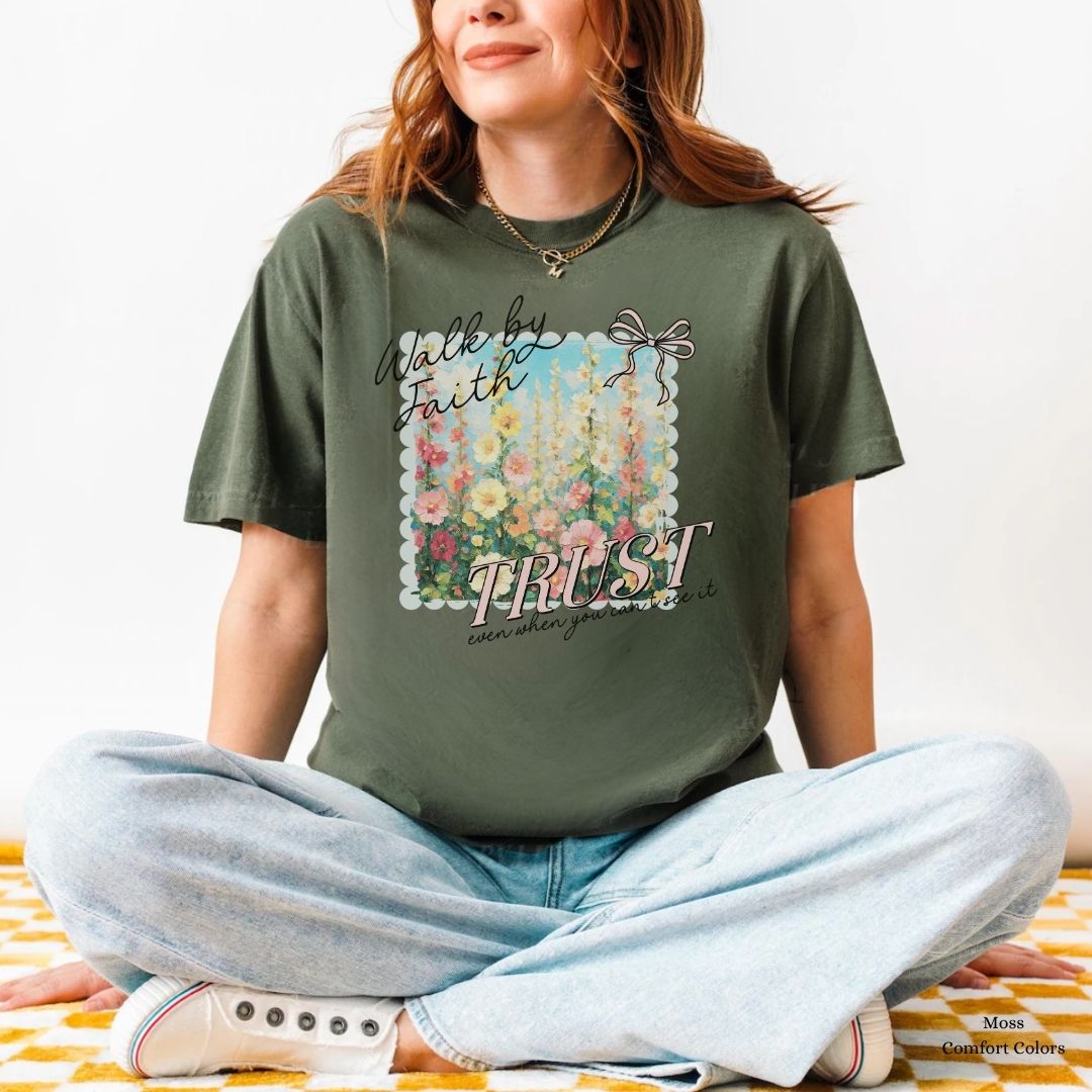 Walk by Faith Unisex Tshirt