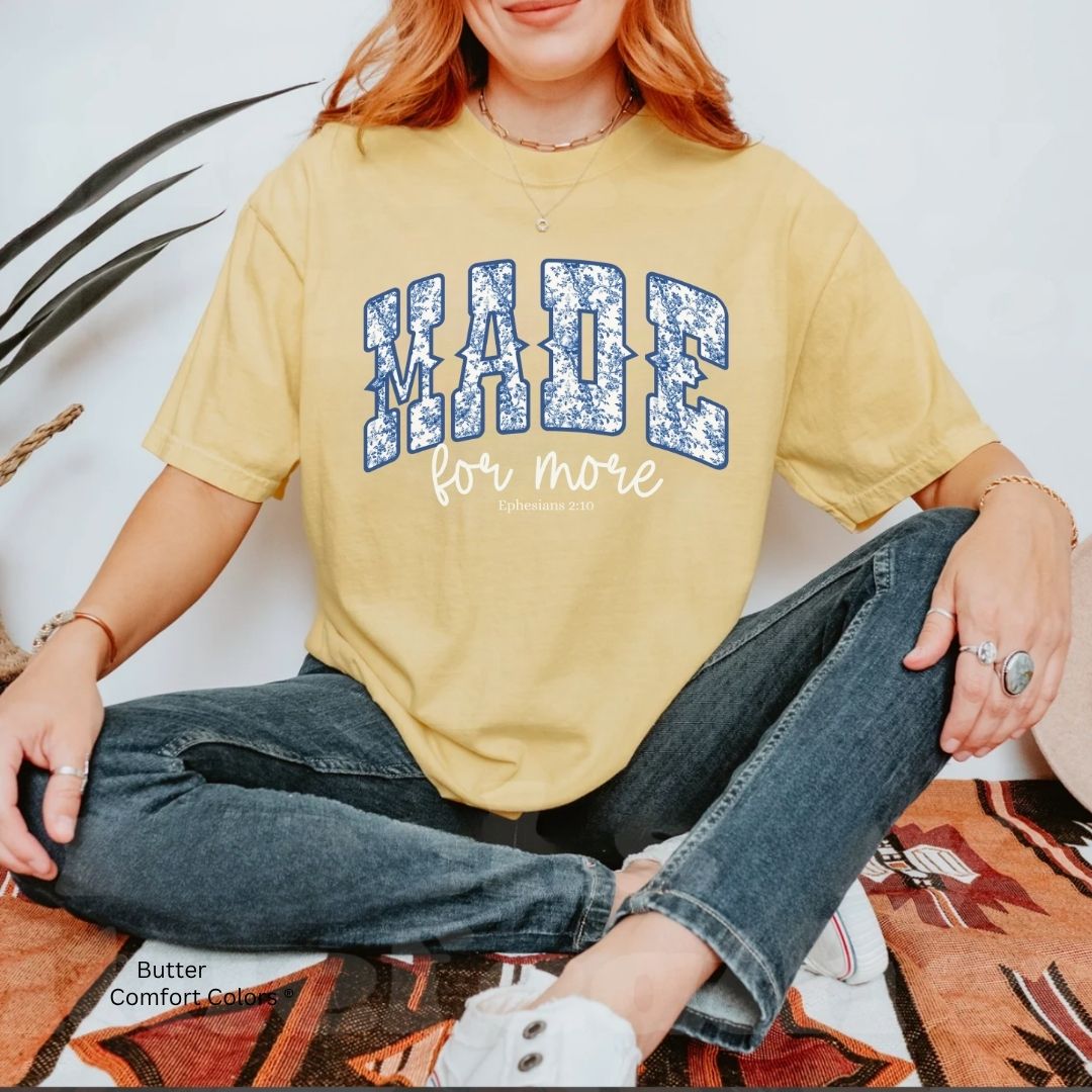 Made for More Country Toile Unisex T-shirt