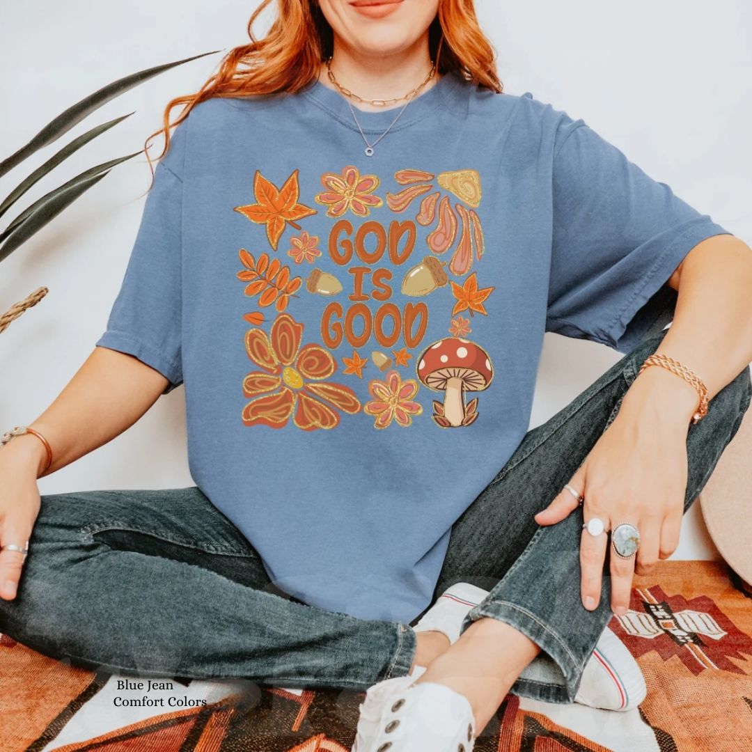 Fall God is Good Unisex Tshirt