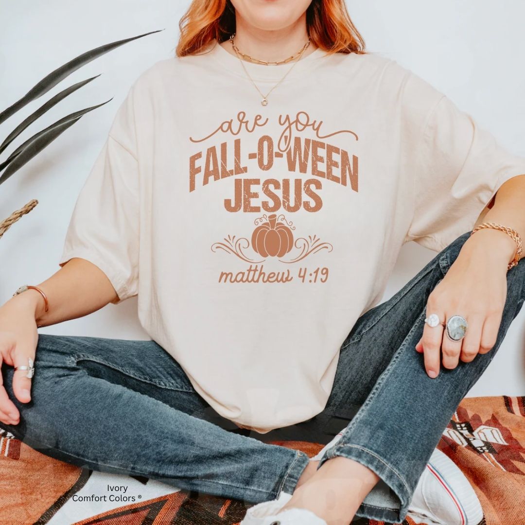 Fall-o-ween Jesus Unisex Tshirt