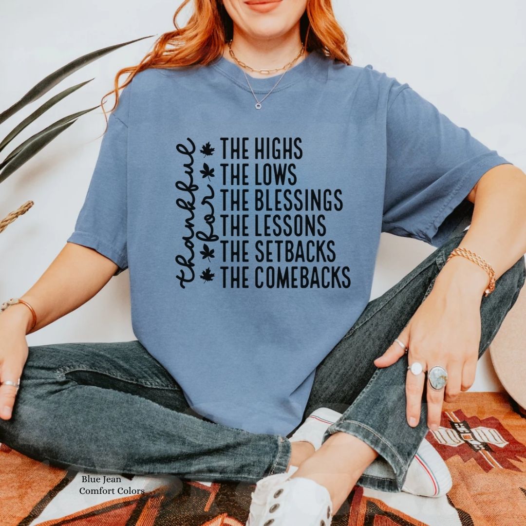 Thankful for Unisex Tshirt