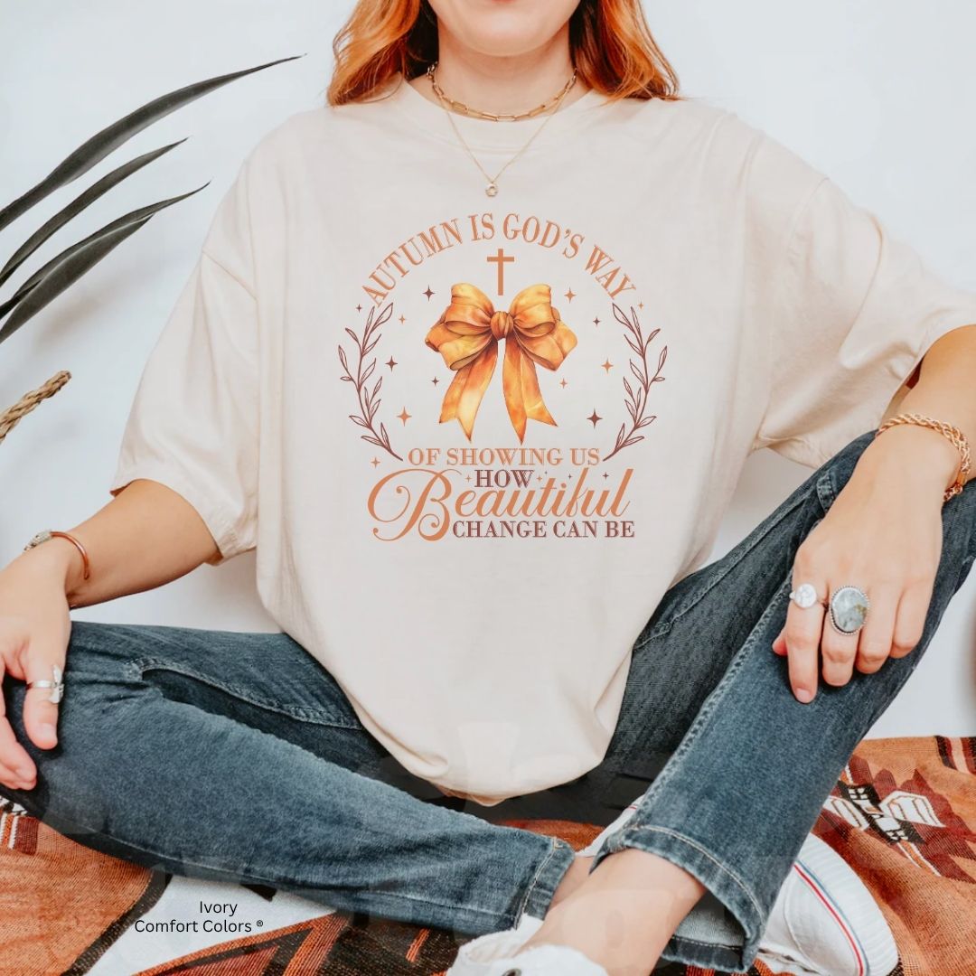 Autumn God's Way Unisex Tshirt